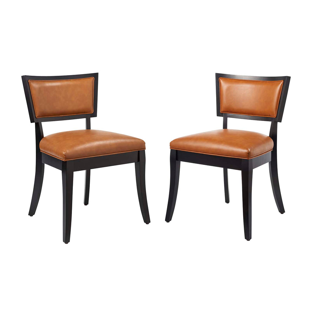 Pristine Vegan Leather Dining Chairs - Set of 2 By Modway - EEI-4558 | Dining Chairs | Modishstore - 2