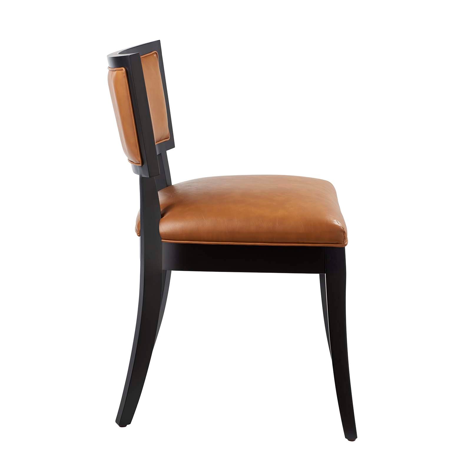 Pristine Vegan Leather Dining Chairs - Set of 2 By Modway - EEI-4558 | Dining Chairs | Modishstore - 4