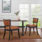 Pristine Vegan Leather Dining Chairs - Set of 2 By Modway - EEI-4558 | Dining Chairs | Modishstore - 1