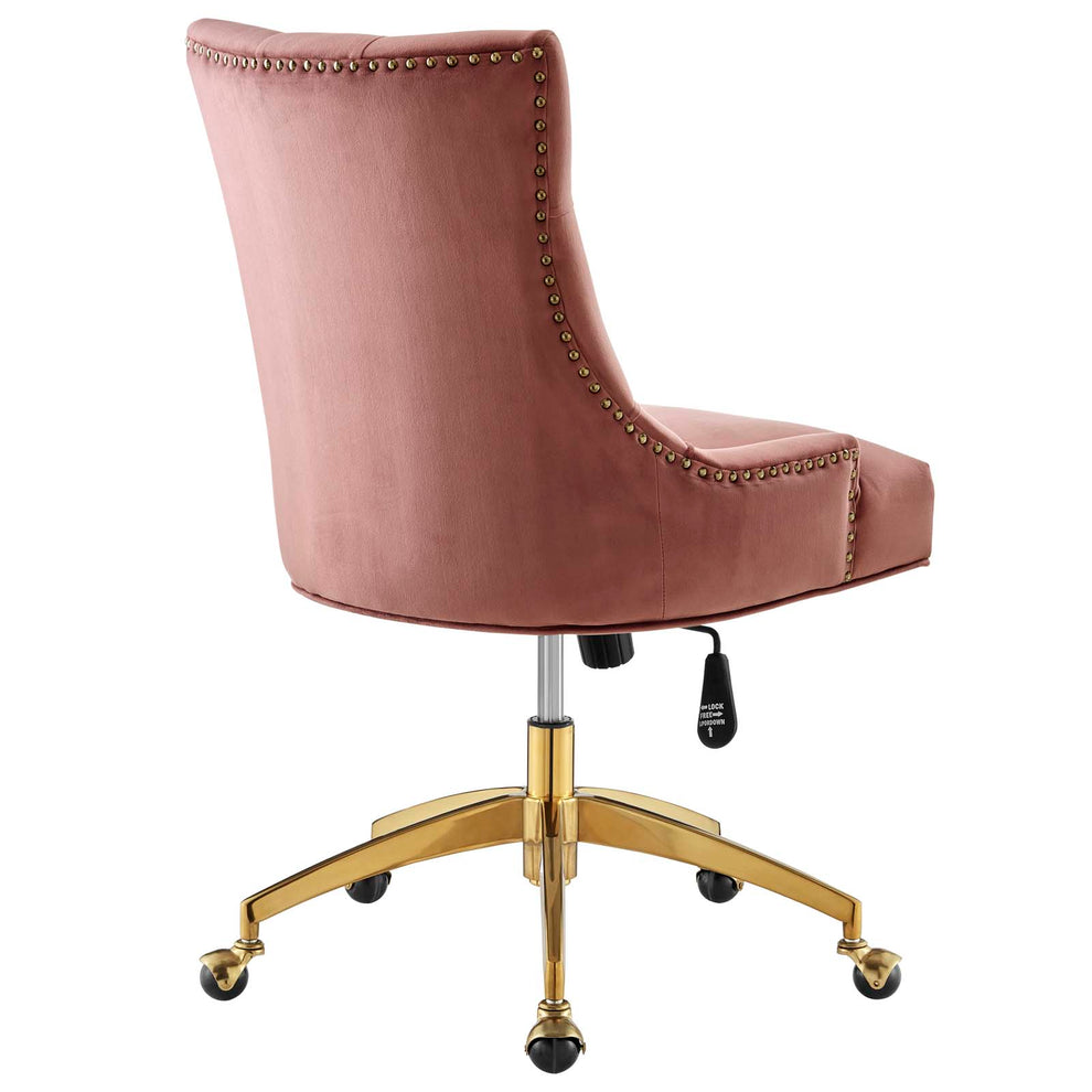 Modway Regent Tufted Performance Velvet Office Chair - EEI-4571 | Office Chairs | Modishstore - 4