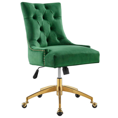 Modway Regent Tufted Performance Velvet Office Chair - EEI-4571 | Office Chairs | Modishstore - 6