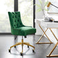 Modway Regent Tufted Performance Velvet Office Chair | Office Chairs | Modishstore-5