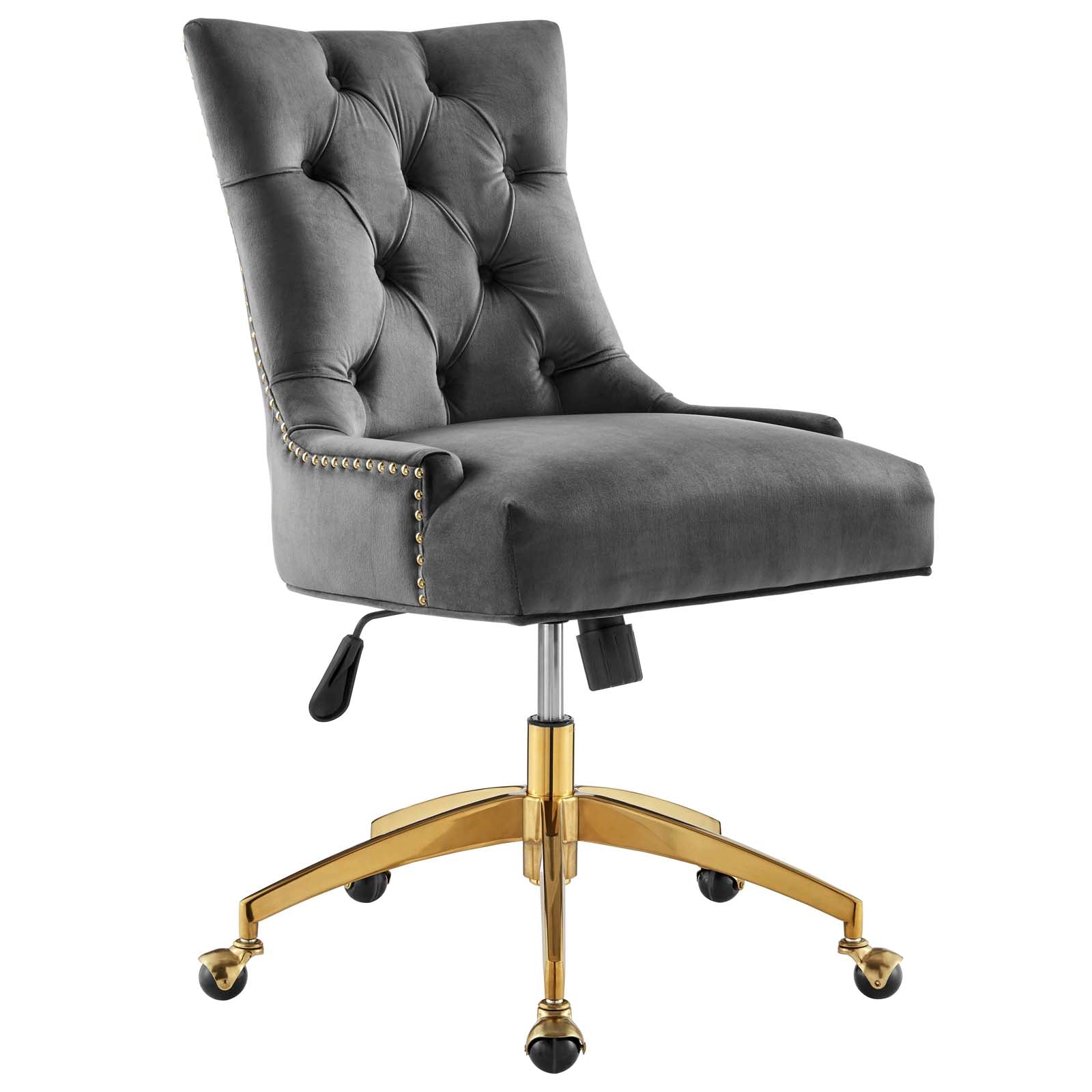 Modway Regent Tufted Performance Velvet Office Chair | Office Chairs | Modishstore-10