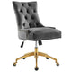 Modway Regent Tufted Performance Velvet Office Chair | Office Chairs | Modishstore-10