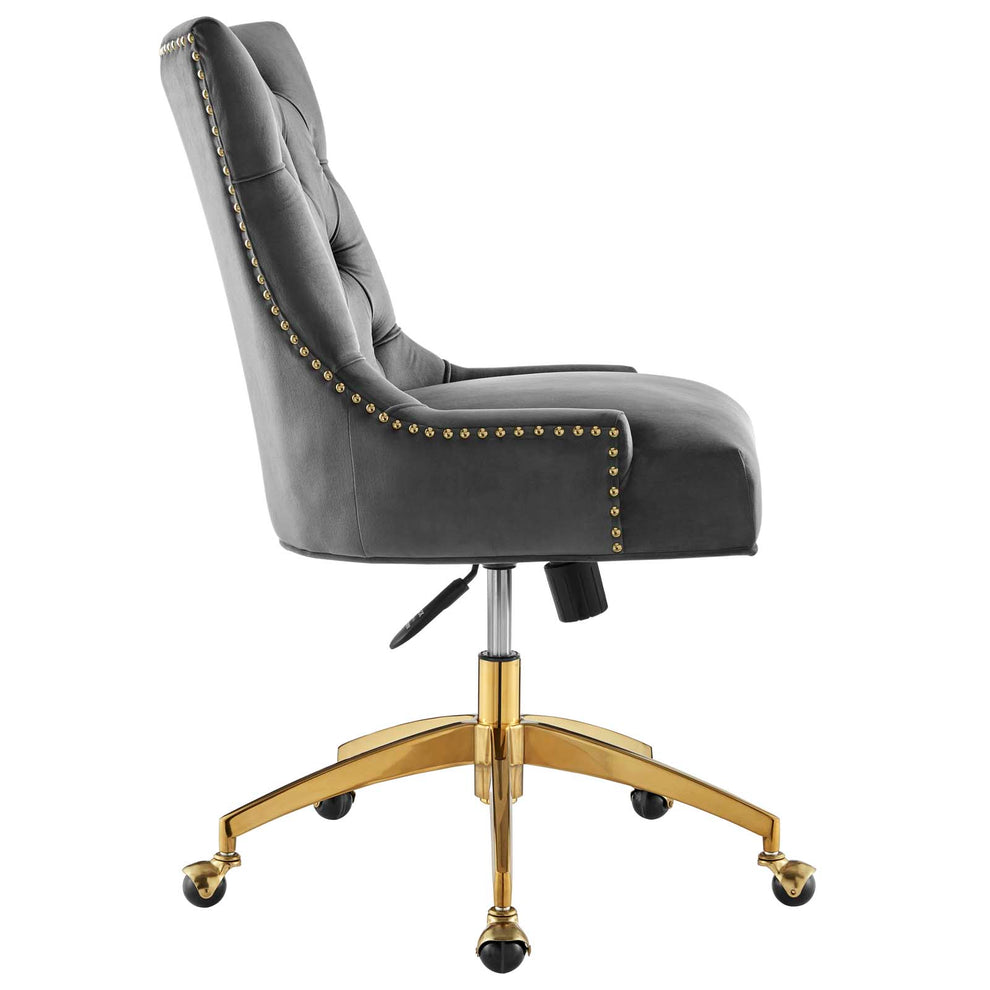 Modway Regent Tufted Performance Velvet Office Chair - EEI-4571 | Office Chairs | Modishstore - 11