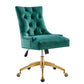 Modway Regent Tufted Performance Velvet Office Chair | Office Chairs | Modishstore-18
