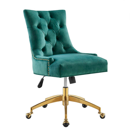 Modway Regent Tufted Performance Velvet Office Chair - EEI-4571 | Office Chairs | Modishstore - 18