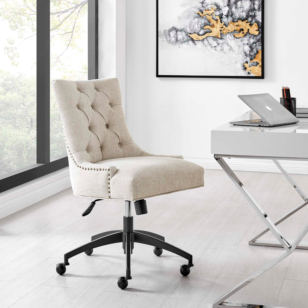 Modway Regent Tufted Fabric Office Chair - EEI-4572 | Office Chairs | Modishstore - 1