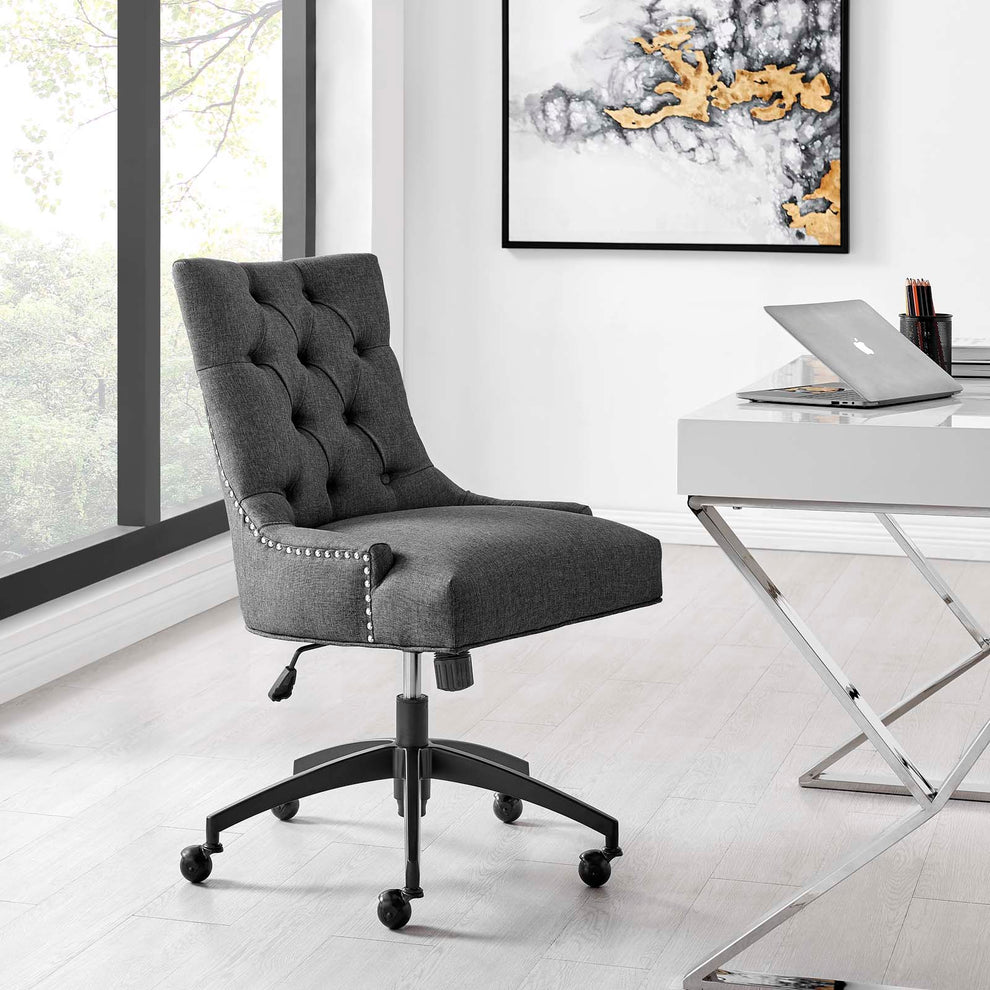 Modway Regent Tufted Fabric Office Chair - EEI-4572 | Office Chairs | Modishstore - 4