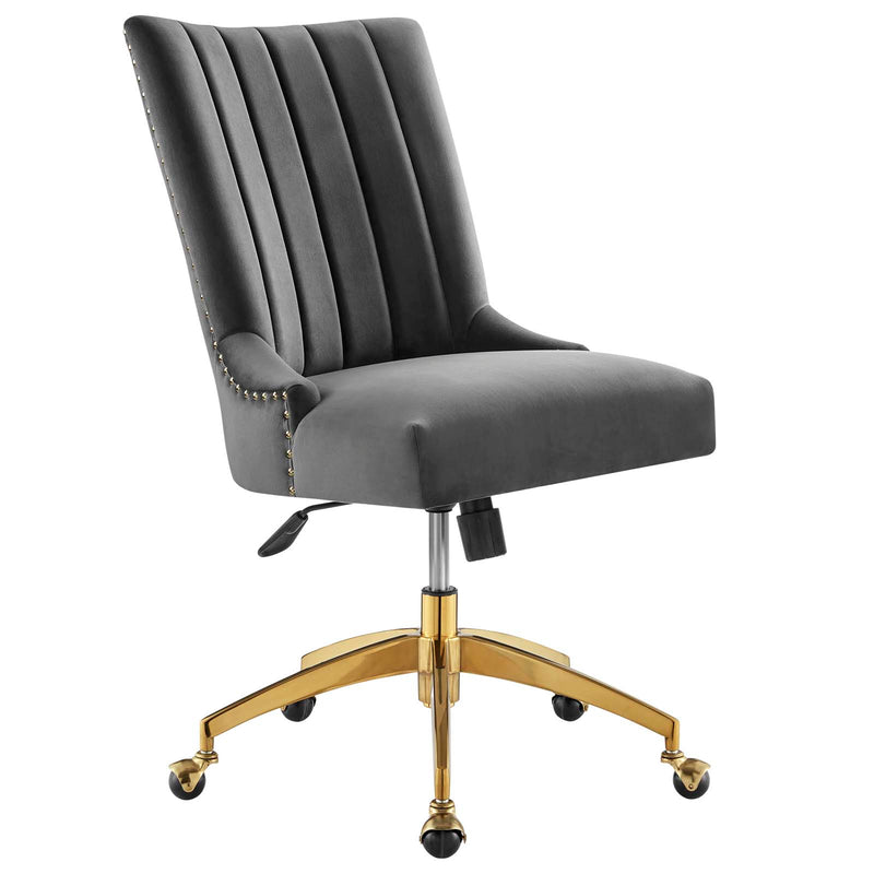 Modway Empower Channel Tufted Performance Velvet Office Chair - EEI-4575 | Office Chairs | Modishstore - 10