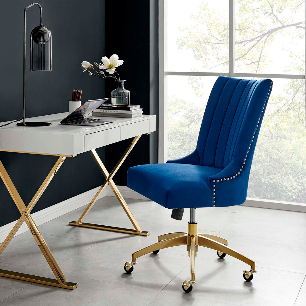 Modway Empower Channel Tufted Performance Velvet Office Chair - EEI-4575 | Office Chairs | Modishstore - 12