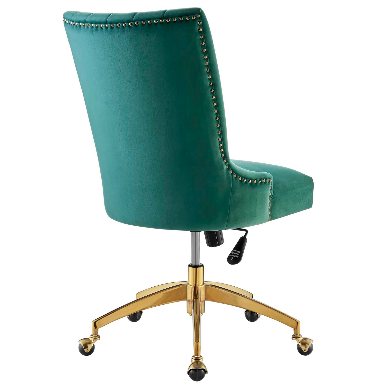 Modway Empower Channel Tufted Performance Velvet Office Chair | Office Chairs | Modishstore-21