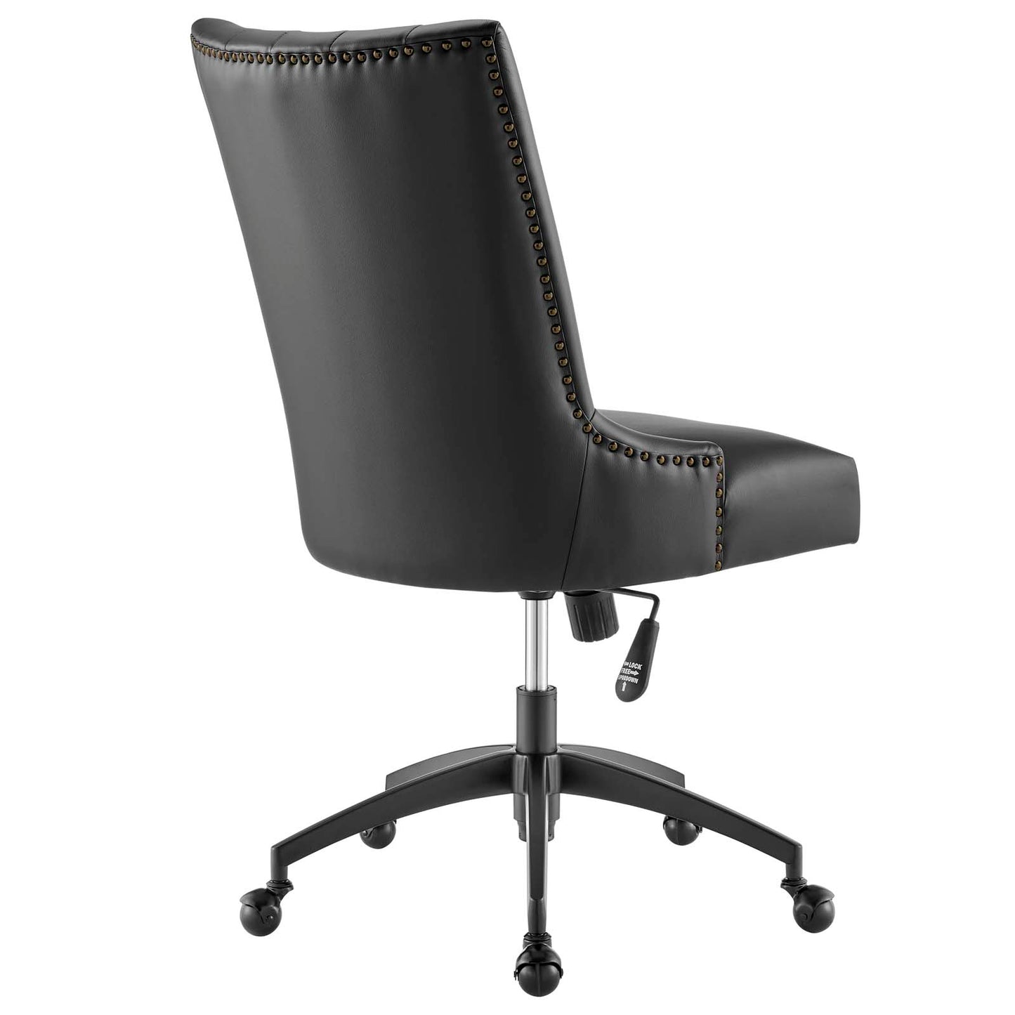 Modway Empower Channel Tufted Vegan Leather Office Chair | Office Chairs | Modishstore-4