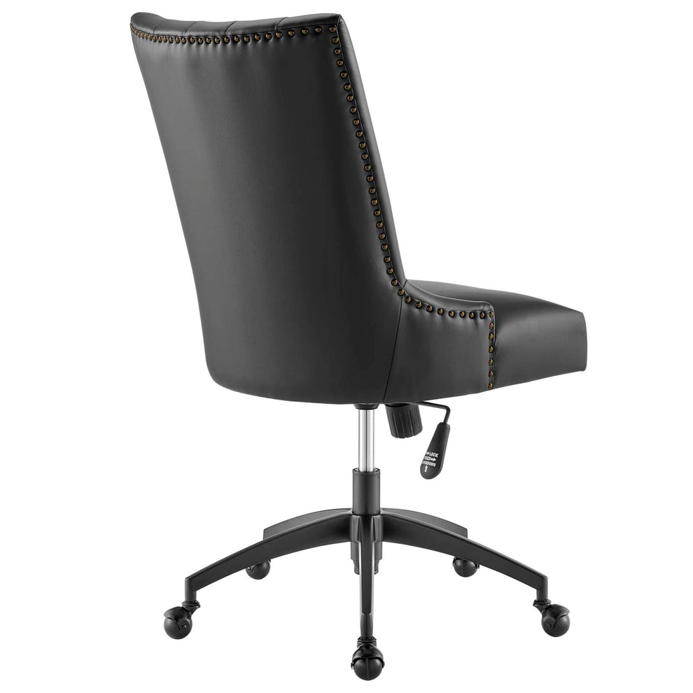 Modway Empower Channel Tufted Vegan Leather Office Chair - EEI-4577 | Office Chairs | Modishstore - 4