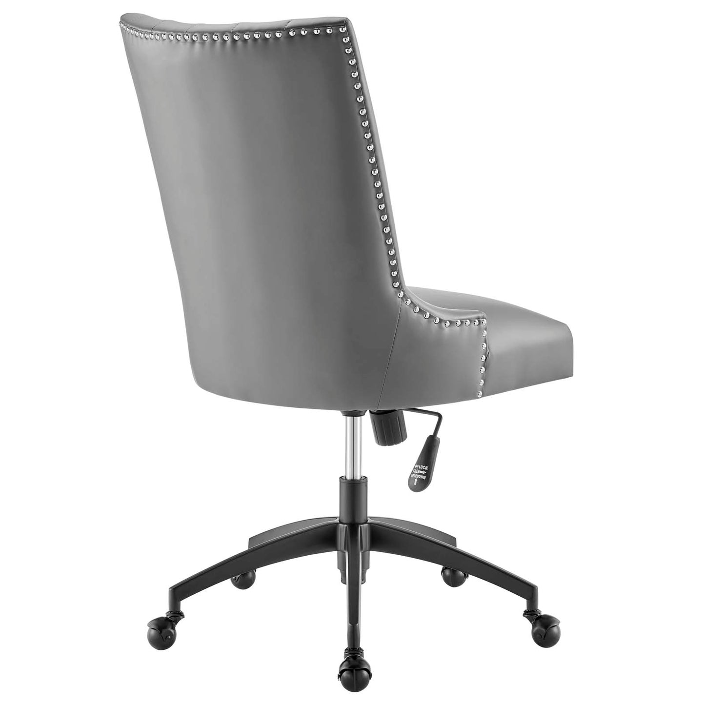 Modway Empower Channel Tufted Vegan Leather Office Chair | Office Chairs | Modishstore-9
