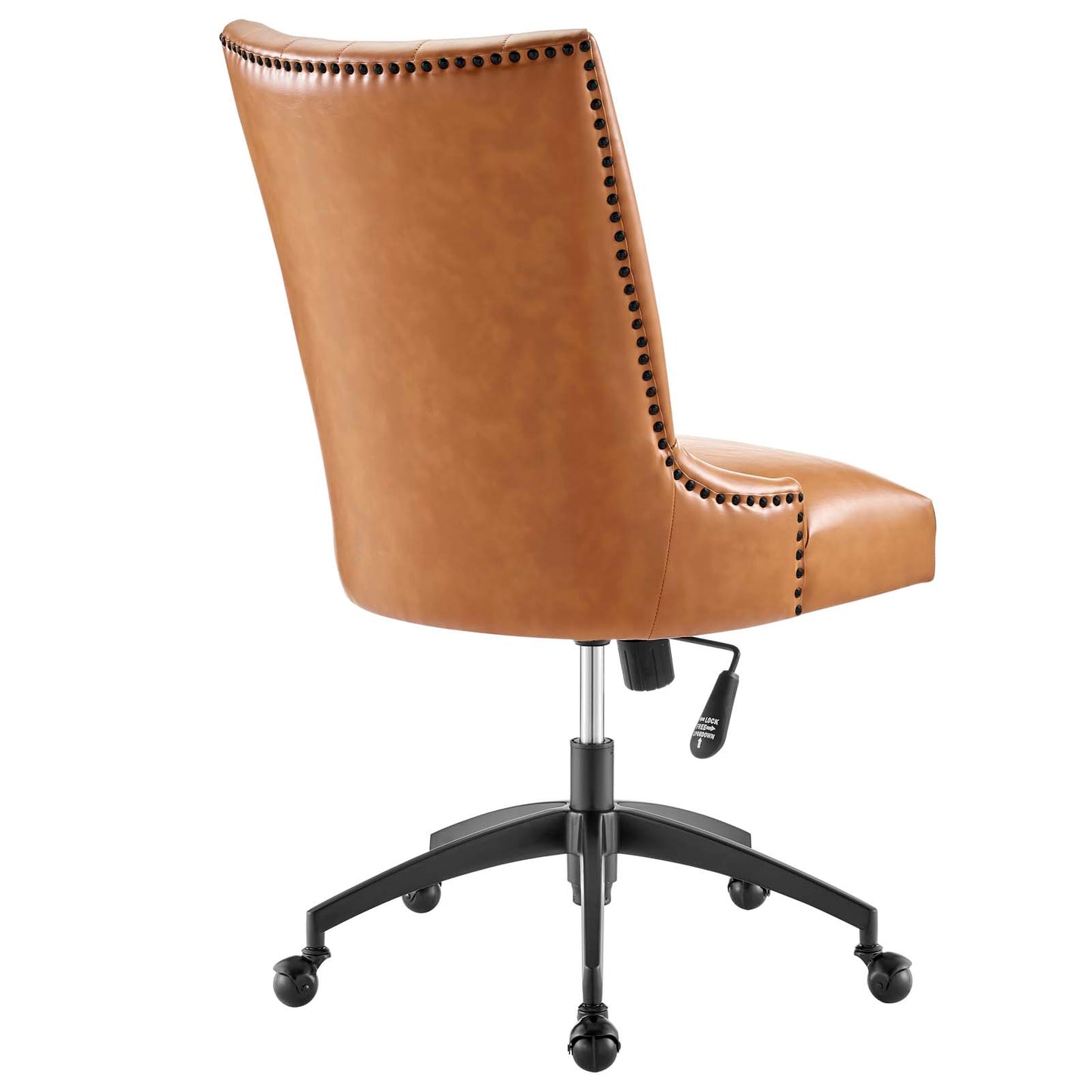Modway Empower Channel Tufted Vegan Leather Office Chair | Office Chairs | Modishstore-13