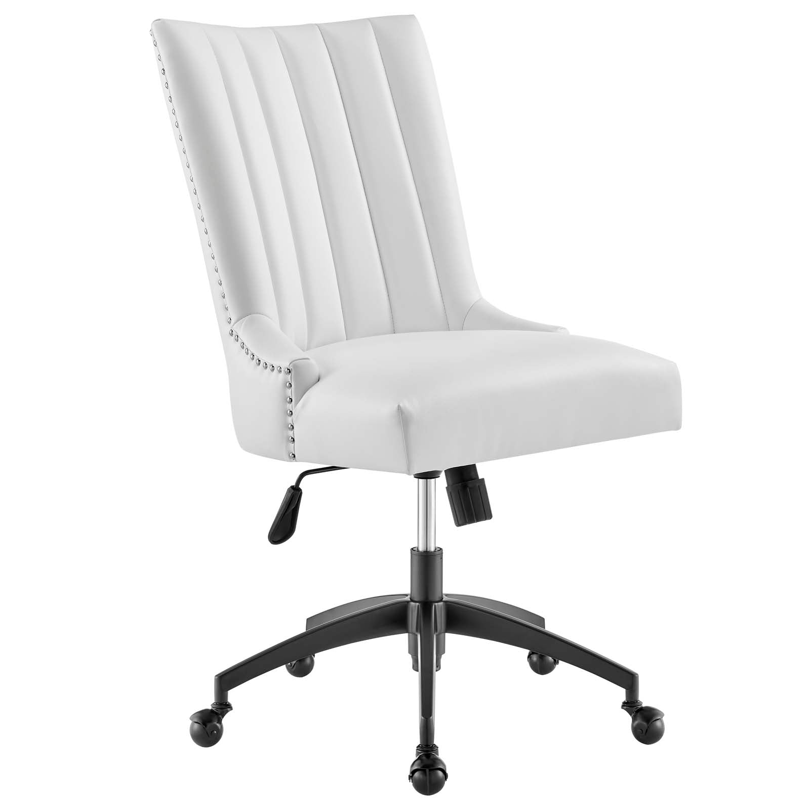 Modway Empower Channel Tufted Vegan Leather Office Chair | Office Chairs | Modishstore-14