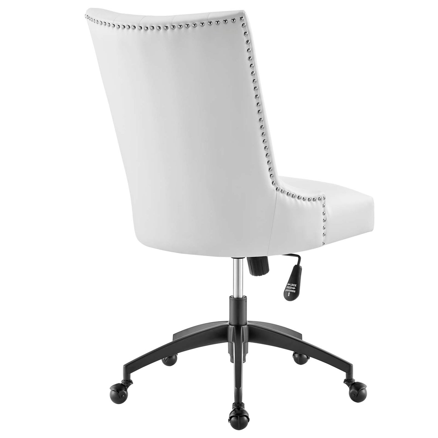 Modway Empower Channel Tufted Vegan Leather Office Chair | Office Chairs | Modishstore-16
