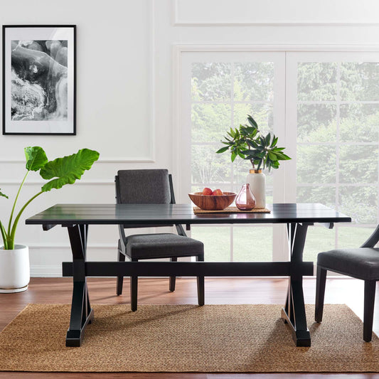 Windchime 71" Wood Dining Table By Modway - EEI-4579 | Dining Tables | Modishstore - 1