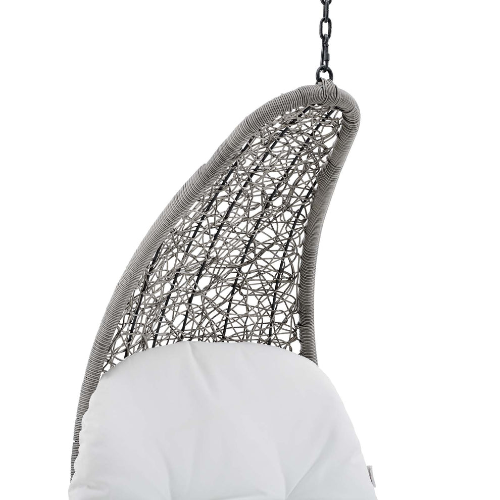 Landscape Outdoor Patio Hanging Chaise Lounge Outdoor Patio Swing Chair By Modway - EEI-4589 | Outdoor Porch Swings | Modishstore - 29