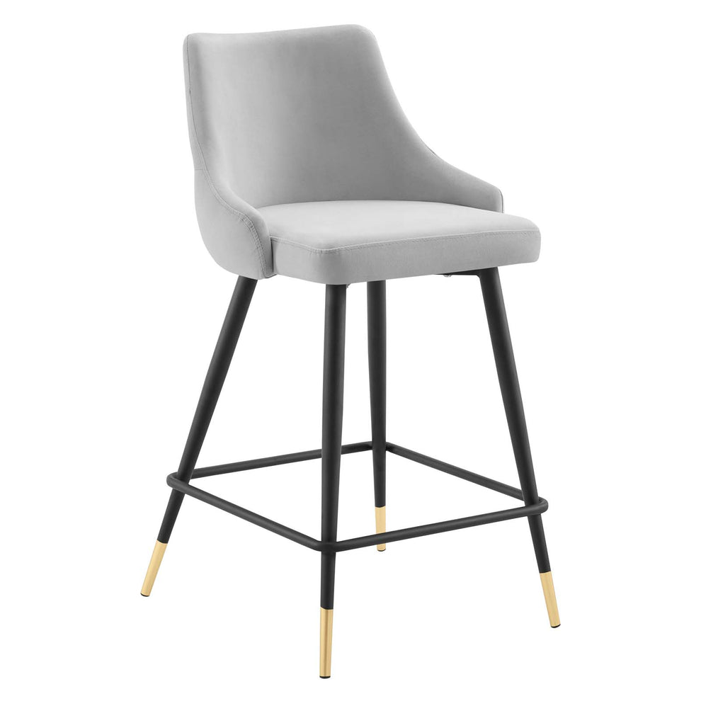 Adorn Performance Velvet Counter Stool Set of 2 By Modway - EEI-4594 | Counter Stools | Modishstore - 3