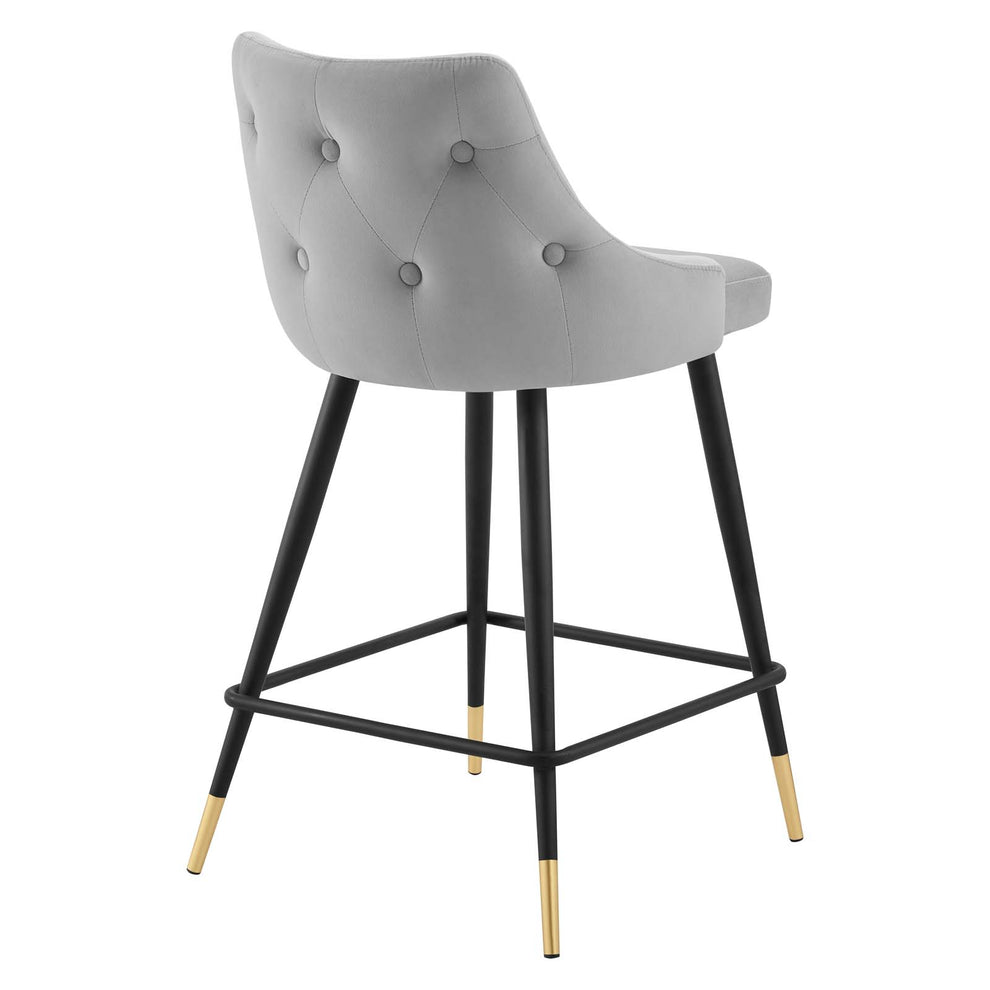 Adorn Performance Velvet Counter Stool Set of 2 By Modway - EEI-4594 | Counter Stools | Modishstore - 5