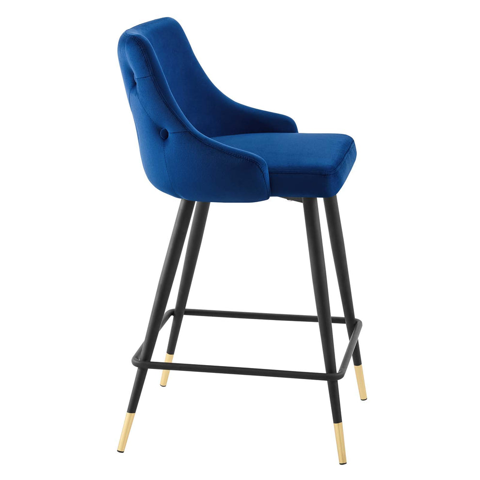 Adorn Performance Velvet Counter Stool Set of 2 By Modway - EEI-4594 | Counter Stools | Modishstore - 12