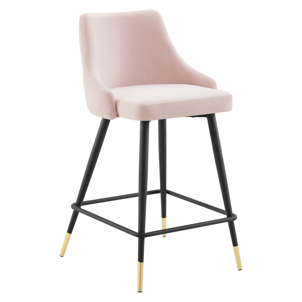 Adorn Performance Velvet Counter Stool Set of 2 By Modway - EEI-4594 | Counter Stools | Modishstore - 19