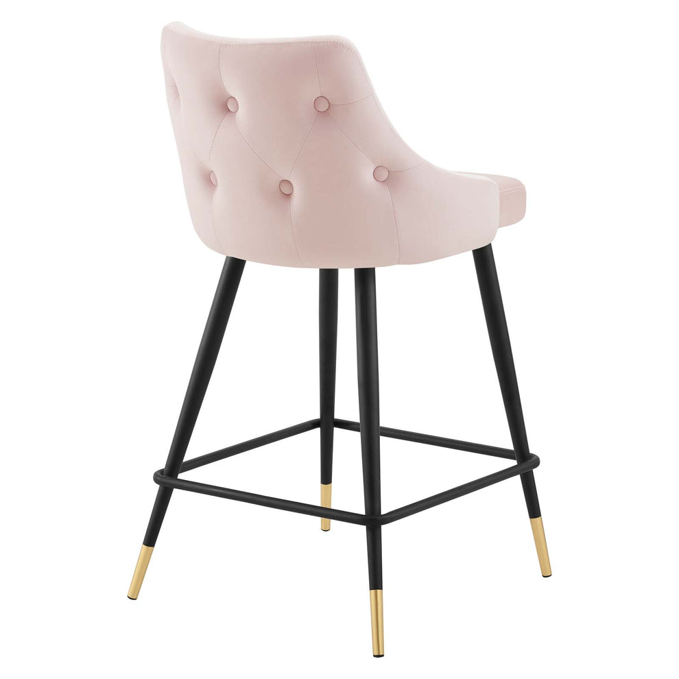 Adorn Performance Velvet Counter Stool Set of 2 By Modway - EEI-4594 | Counter Stools | Modishstore - 21