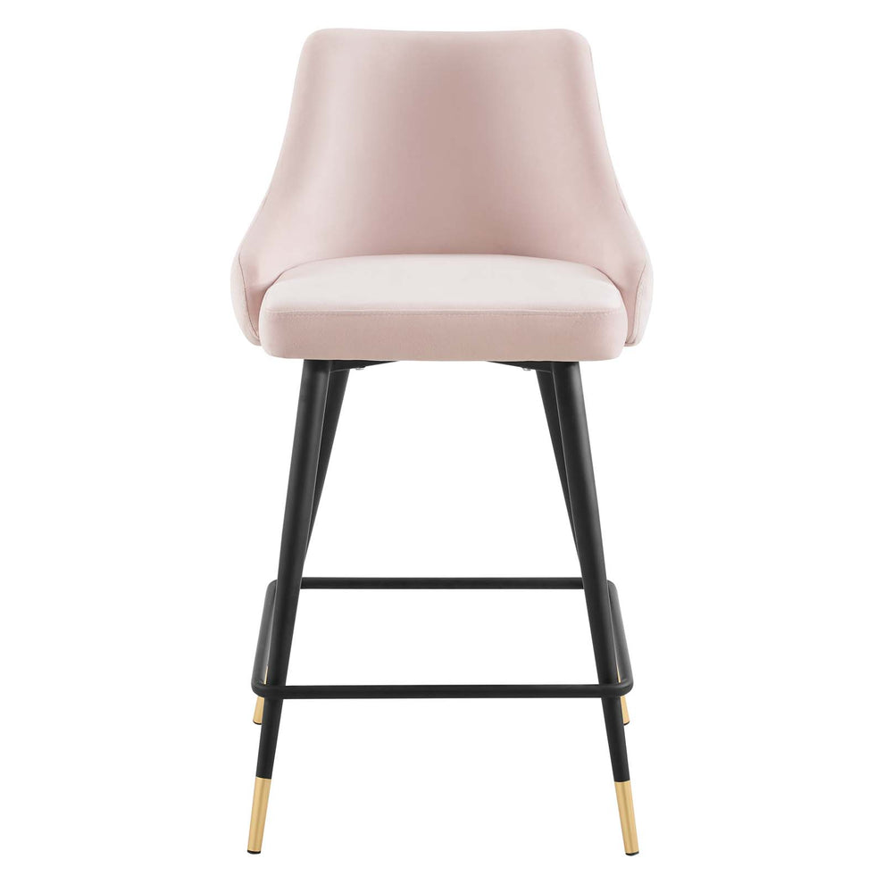 Adorn Performance Velvet Counter Stool Set of 2 By Modway - EEI-4594 | Counter Stools | Modishstore - 22