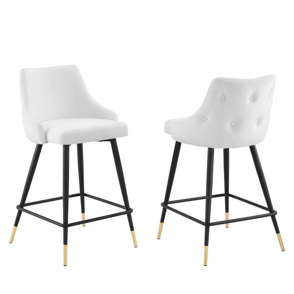 Adorn Performance Velvet Counter Stool Set of 2 By Modway - EEI-4594 | Counter Stools | Modishstore - 26
