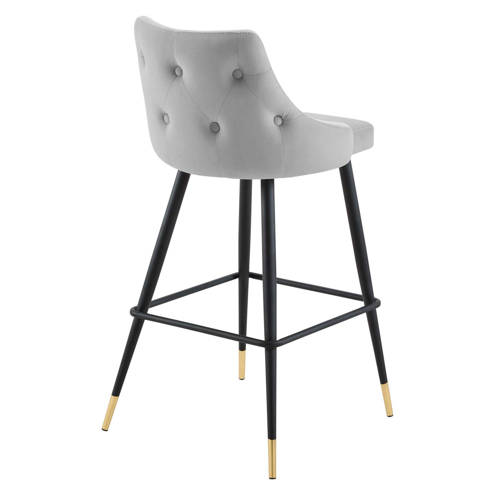 Adorn Performance Velvet Bar Stool Set of 2 By Modway - EEI-4595 | Bar Stools | Modishstore - 5