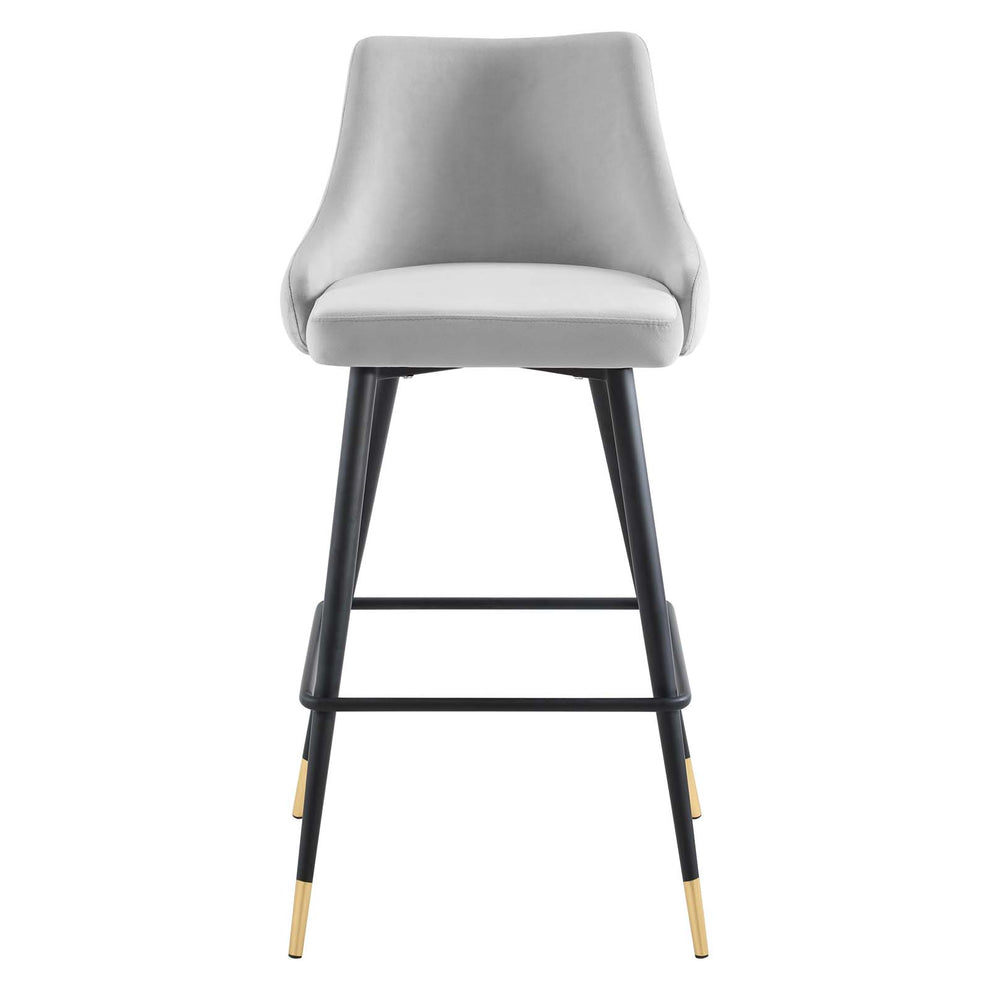 Adorn Performance Velvet Bar Stool Set of 2 By Modway - EEI-4595 | Bar Stools | Modishstore - 6