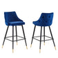Adorn Performance Velvet Bar Stool Set of 2 By Modway - EEI-4595 | Bar Stools | Modishstore - 10