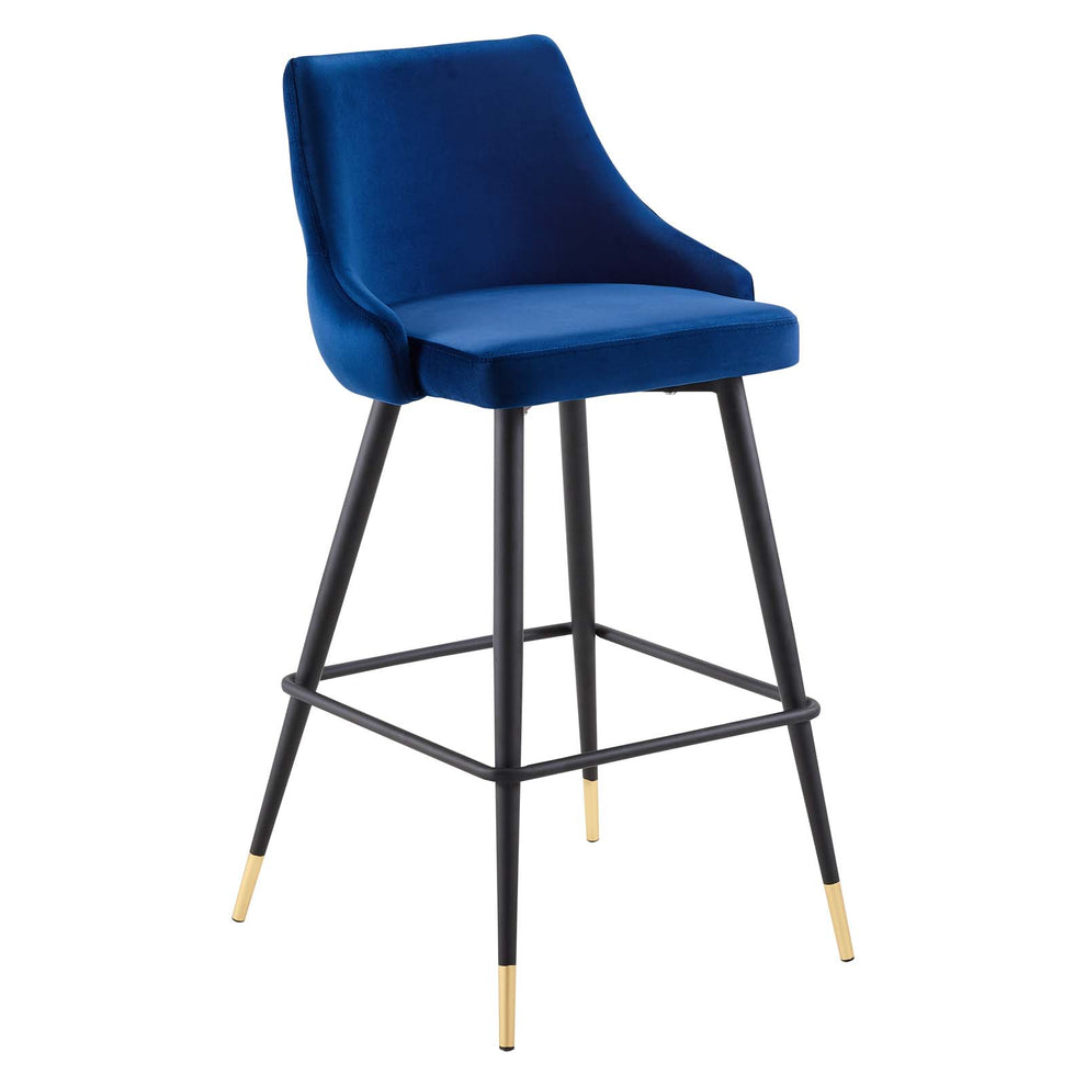 Adorn Performance Velvet Bar Stool Set of 2 By Modway - EEI-4595 | Bar Stools | Modishstore - 11