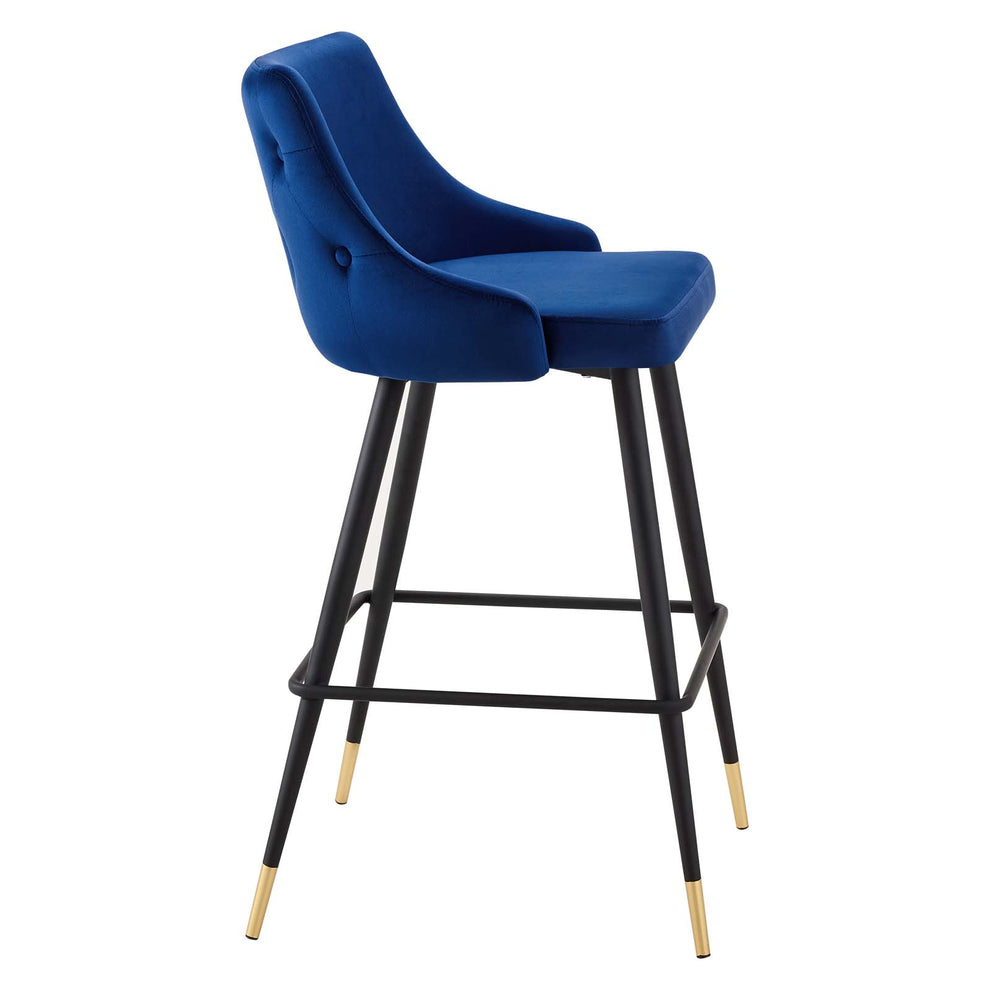 Adorn Performance Velvet Bar Stool Set of 2 By Modway - EEI-4595 | Bar Stools | Modishstore - 12