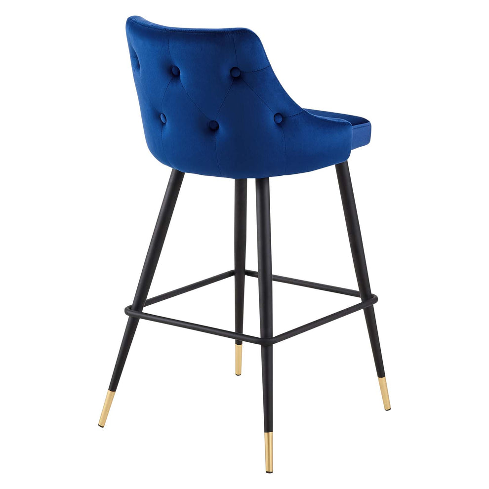 Adorn Performance Velvet Bar Stool Set of 2 By Modway - EEI-4595 | Bar Stools | Modishstore - 13