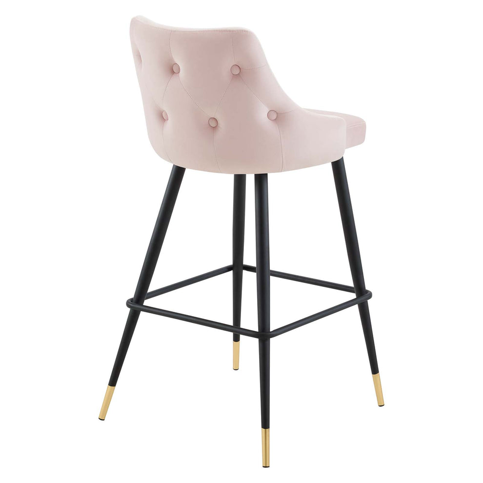 Adorn Performance Velvet Bar Stool Set of 2 By Modway - EEI-4595 | Bar Stools | Modishstore - 21