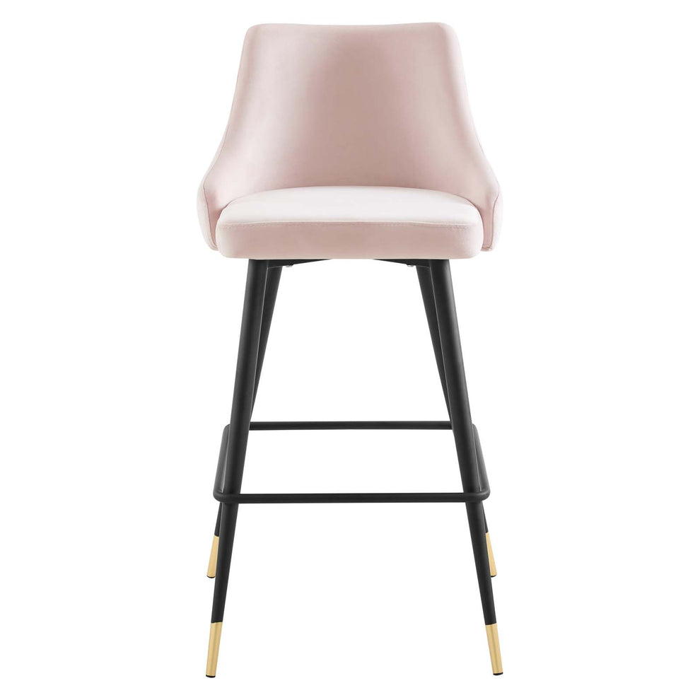 Adorn Performance Velvet Bar Stool Set of 2 By Modway - EEI-4595 | Bar Stools | Modishstore - 22