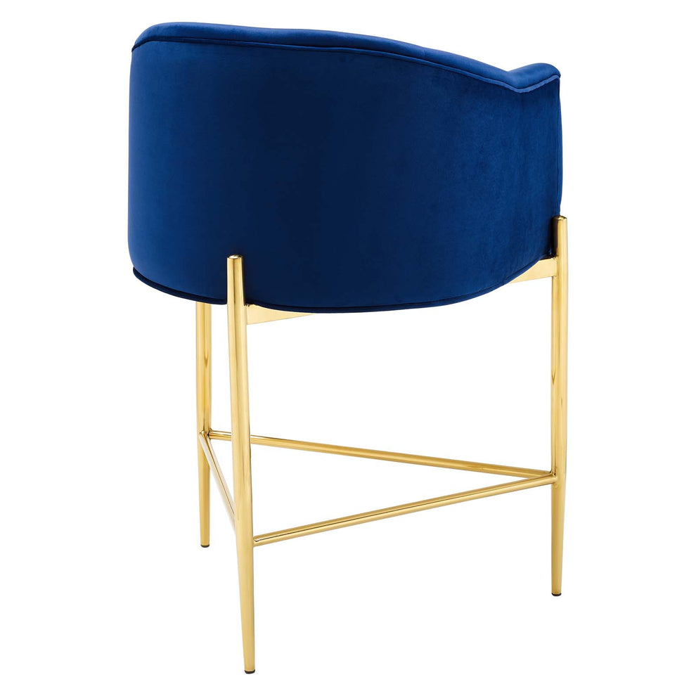 Savour Tufted Performance Velvet Counter Stool Set of 2 By Modway - EEI-4596 | Counter Stools | Modishstore - 13