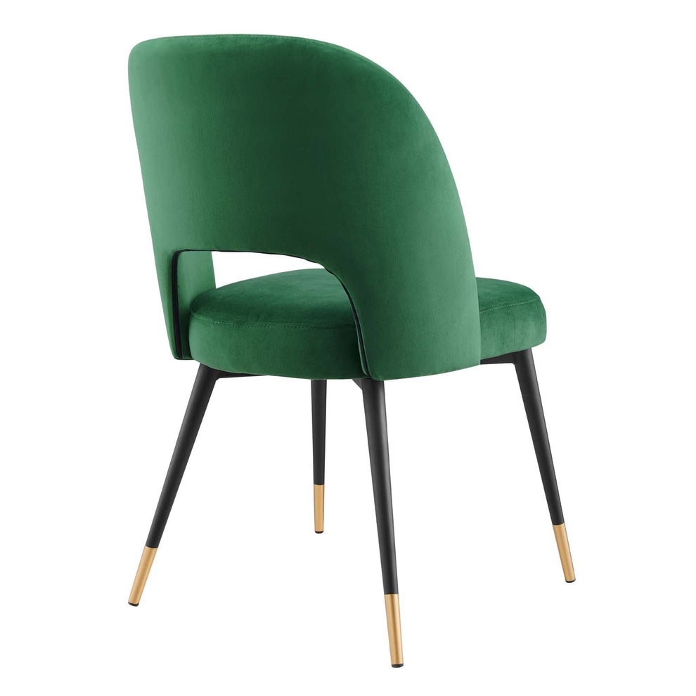 Modway Rouse Performance Velvet Dining Side Chairs - Set of 2 - EEI-4599 | Dining Chairs | Modishstore - 9