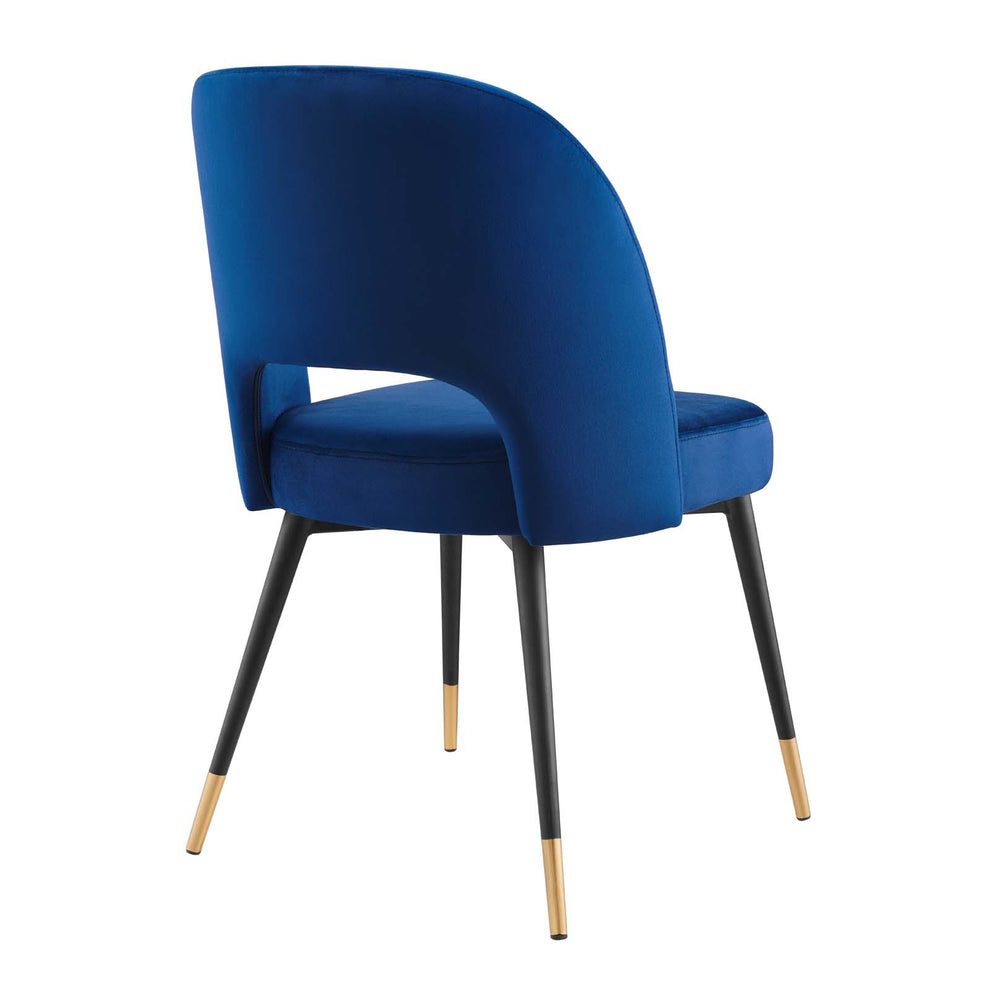 Modway Rouse Performance Velvet Dining Side Chairs - Set of 2 - EEI-4599 | Dining Chairs | Modishstore - 14