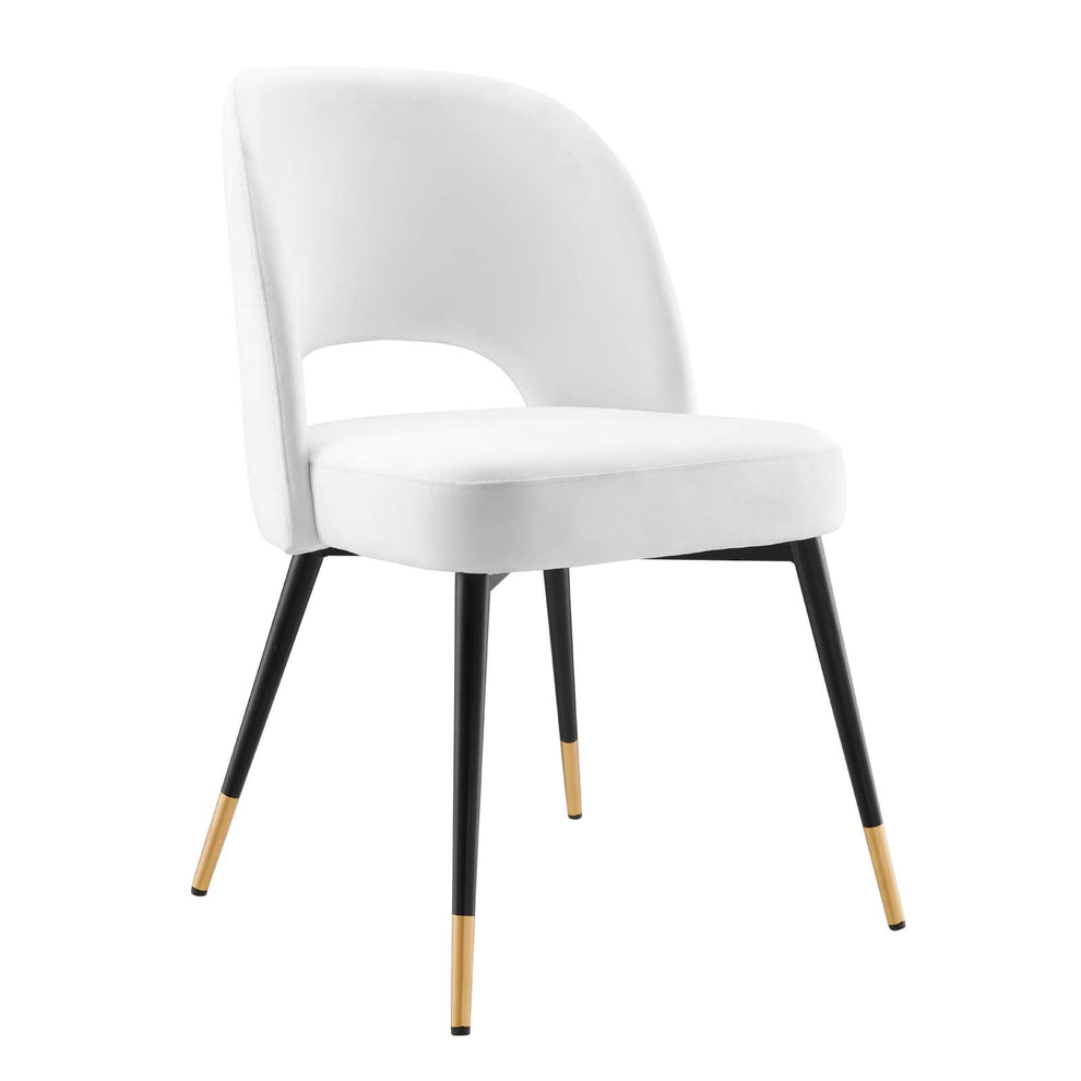 Modway Rouse Performance Velvet Dining Side Chairs - Set of 2 - EEI-4599 | Dining Chairs | Modishstore - 18