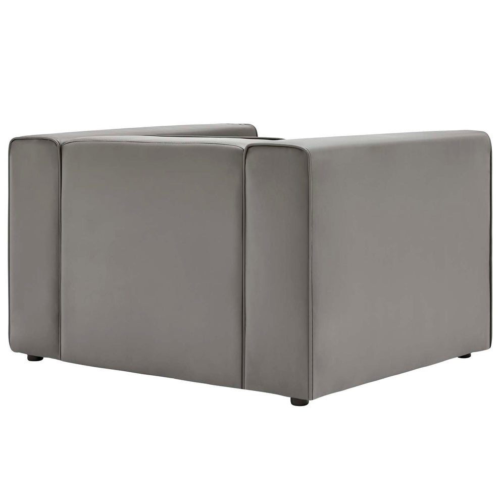 Mingle Vegan Leather Armchair By Modway - EEI-4620 | Armchairs | Modishstore - 4