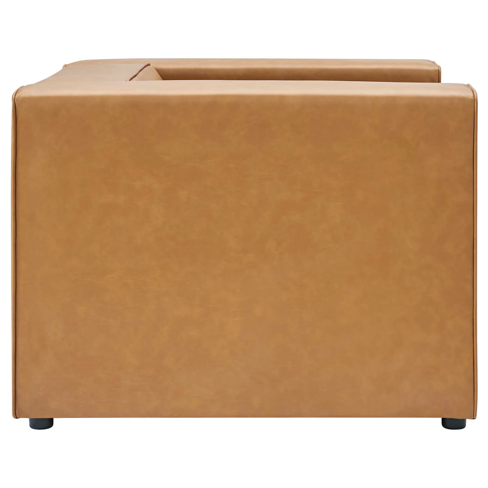 Mingle Vegan Leather Armchair By Modway - EEI-4620 | Armchairs | Modishstore - 8