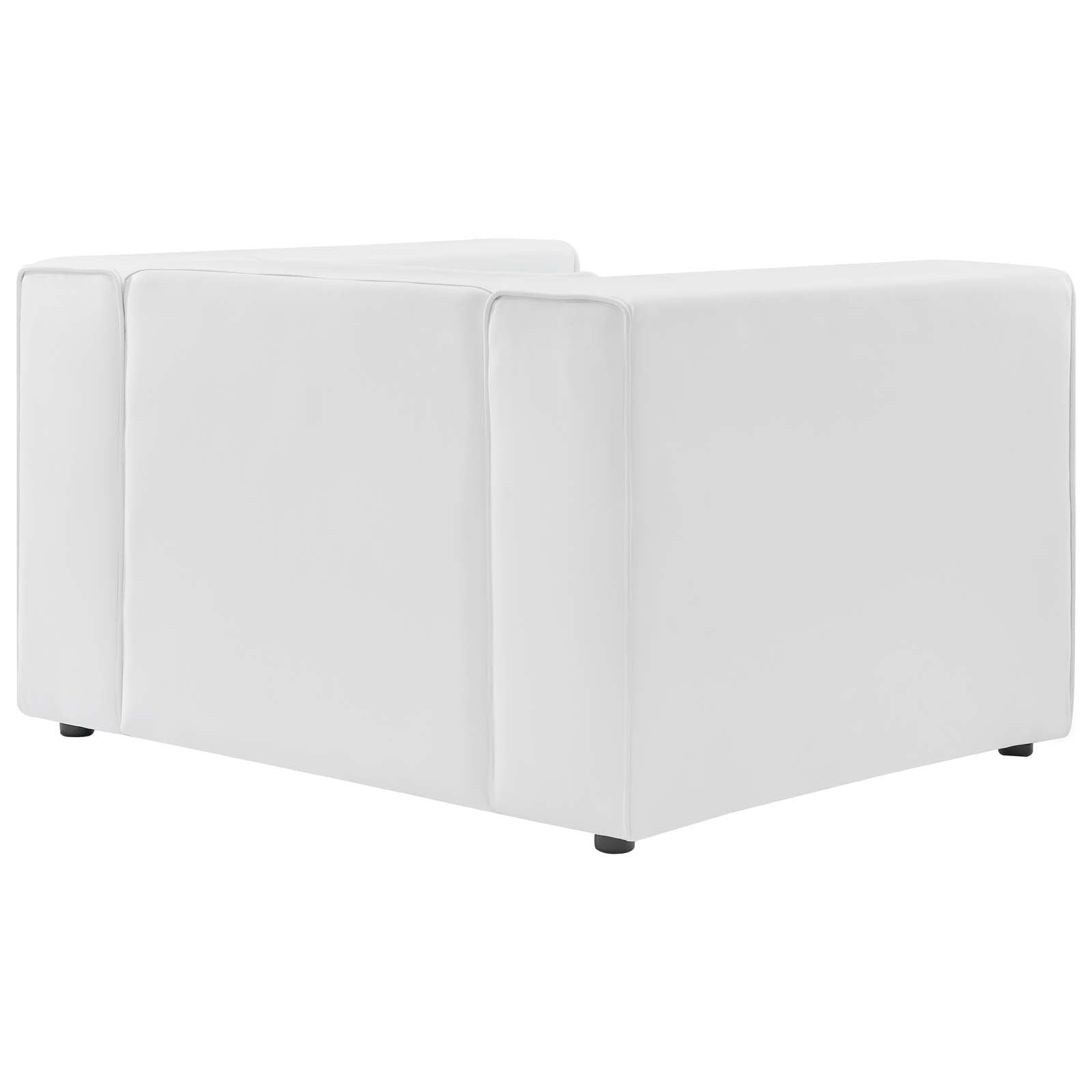 Mingle Vegan Leather Armchair By Modway - EEI-4620 | Armchairs | Modishstore - 14