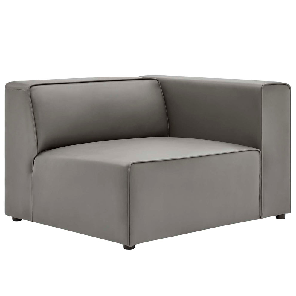 Mingle Vegan Leather Right-Arm Chair By Modway - EEI-4622 | Armchairs | Modishstore - 2