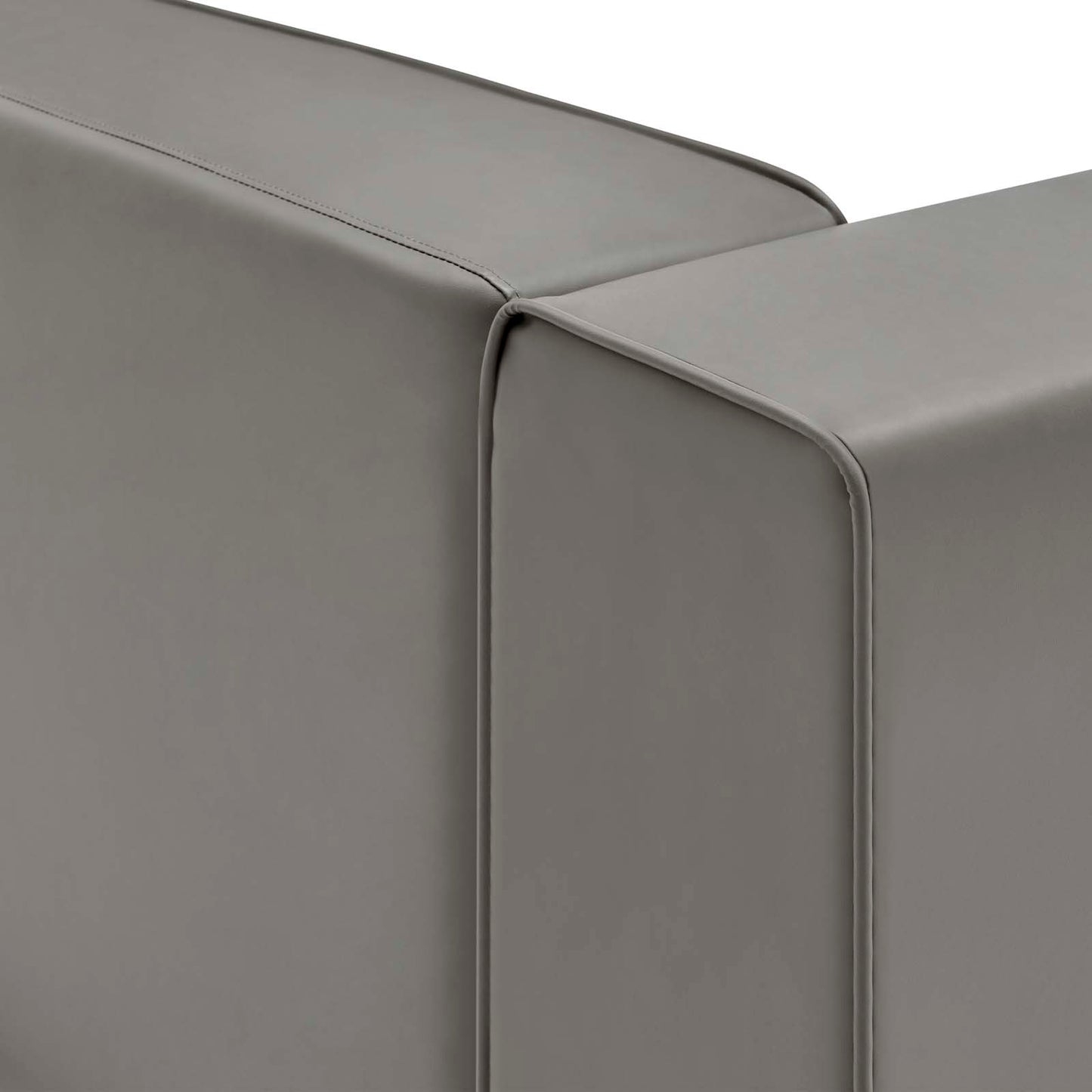 Mingle Vegan Leather Right-Arm Chair By Modway - EEI-4622 | Armchairs | Modishstore - 5