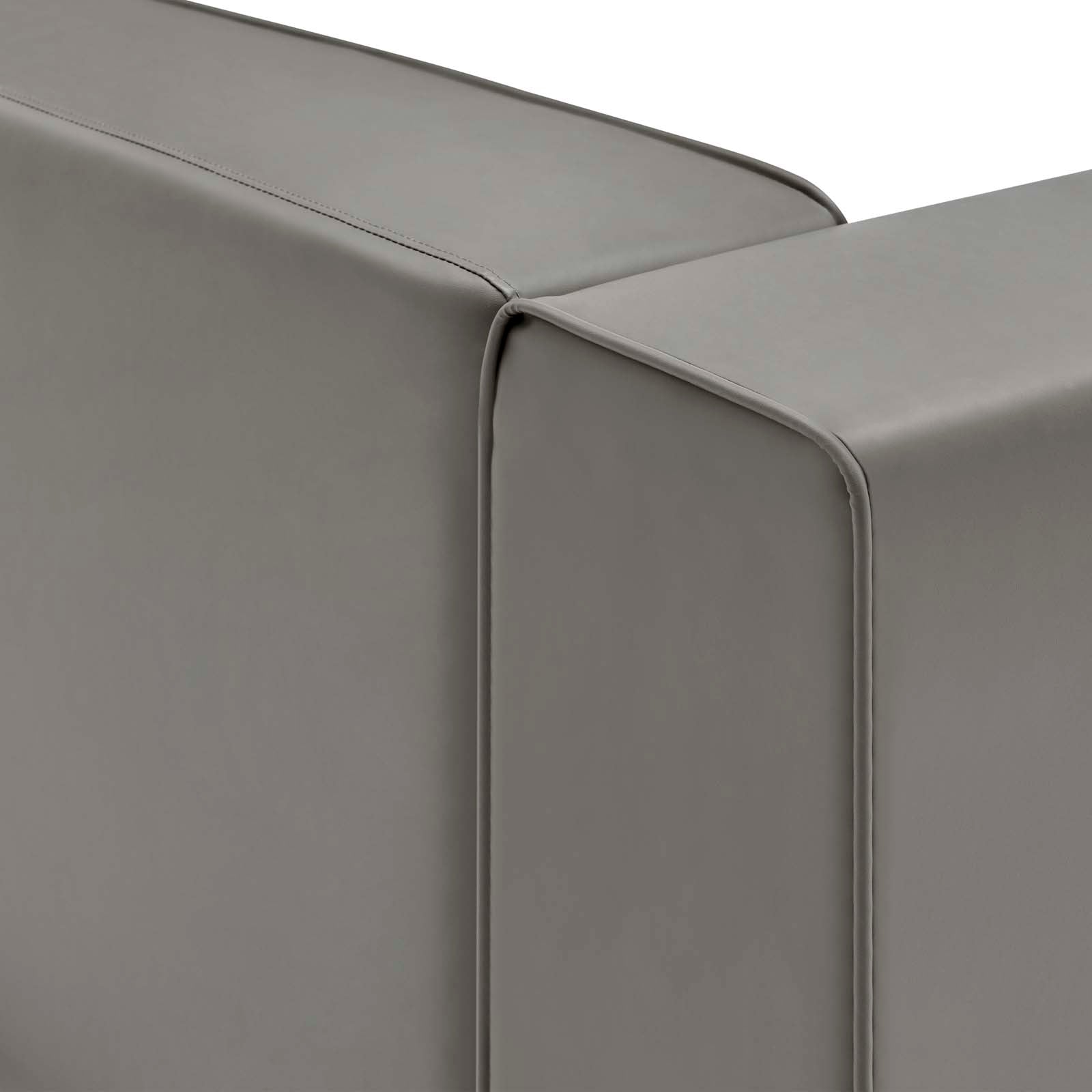 Mingle Vegan Leather Right-Arm Chair By Modway - EEI-4622 | Armchairs | Modishstore - 5