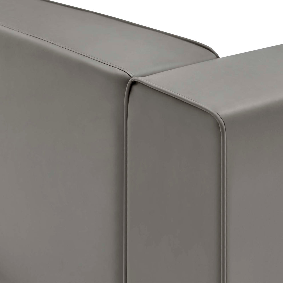 Mingle Vegan Leather Right-Arm Chair By Modway - EEI-4622 | Armchairs | Modishstore - 5